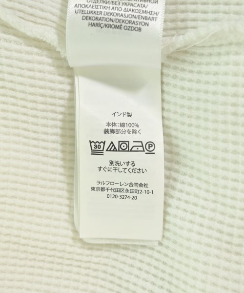 Polo Ralph Lauren（ポロラルフローレン）Tシャツ・カットソー 白 サイズ:XS メンズ/2200708915141