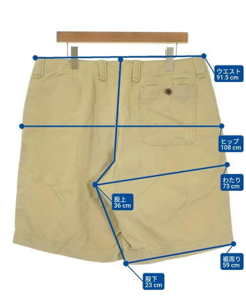 Polo Ralph Lauren（ポロラルフローレン）ショートパンツ ベージュ サイズ:36(XXL位) メンズ/2200660209081
