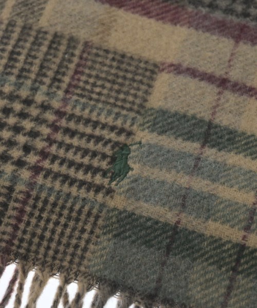 Polo Ralph Lauren（ポロラルフローレン）マフラー ベージュ サイズ:ONE メンズ/2200663369034