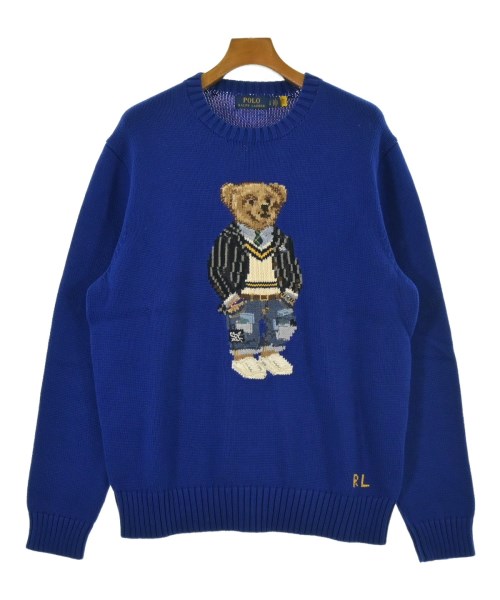 Polo Ralph Lauren(ポロラルフローレン)ニット・セーター 青 サイズ:L/2200661794111