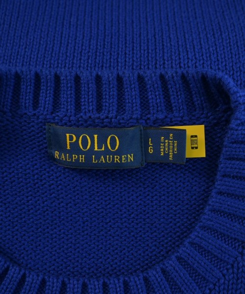Polo Ralph Lauren（ポロラルフローレン）ニット・セーター 青 サイズ:L メンズ/2200661794111