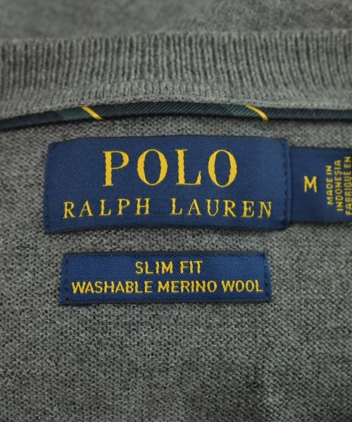 Polo Ralph Lauren（ポロラルフローレン）ニット・セーター グレー サイズ:M メンズ/2200662505051