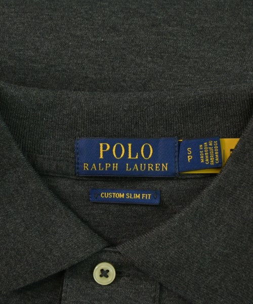Polo Ralph Lauren（ポロラルフローレン）ポロシャツ グレー サイズ:S メンズ/2200662160021