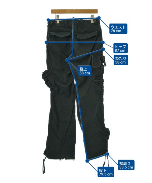 Polo Ralph Lauren（ポロラルフローレン）カーゴパンツ 黒 サイズ:32(L位) メンズ/2200663437054