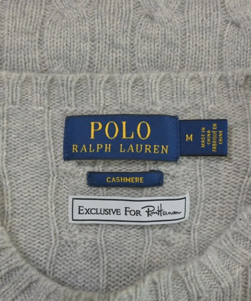 Polo Ralph Lauren（ポロラルフローレン）ニット・セーター グレー サイズ:M メンズ/2200666633019