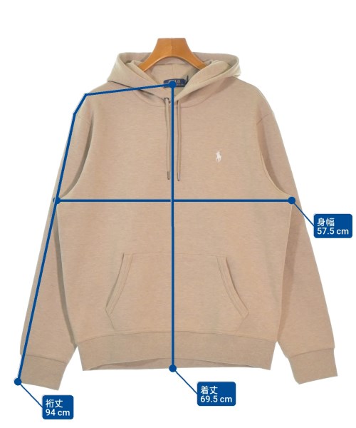 Polo Ralph Lauren（ポロラルフローレン）パーカー ベージュ サイズ:L メンズ/2200668015011