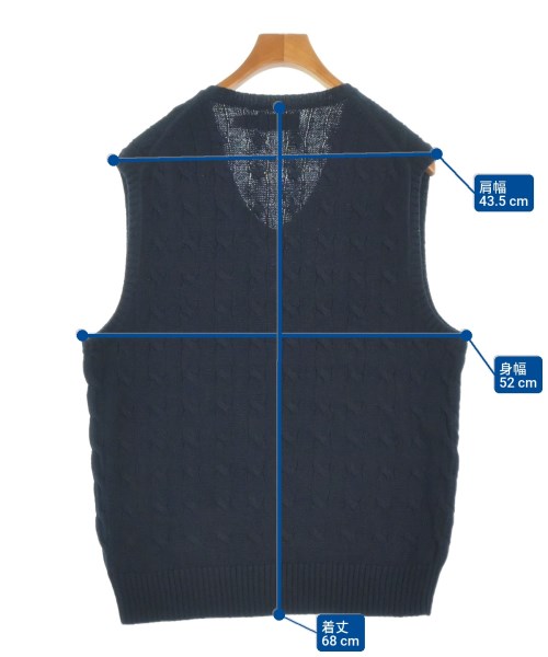 Polo Ralph Lauren（ポロラルフローレン）ベスト 紺 サイズ:L メンズ/2200668015028