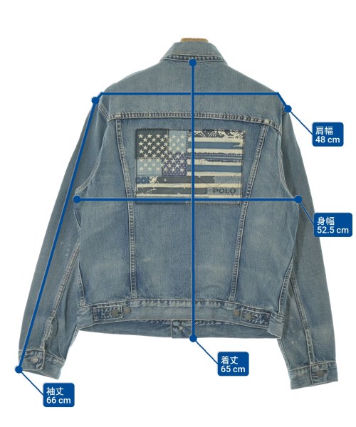 Polo Ralph Lauren（ポロラルフローレン）デニムジャケット 青 サイズ:L メンズ/2200668795012