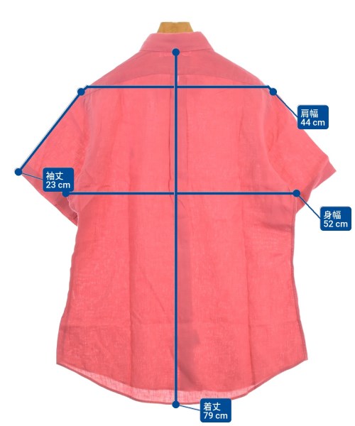 Polo Ralph Lauren（ポロラルフローレン）カジュアルシャツ ピンク サイズ:M メンズ/2200667170018