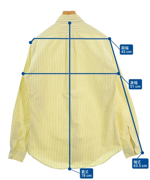 Polo Ralph Lauren（ポロラルフローレン）カジュアルシャツ 黄 サイズ:S メンズ/2200661835067