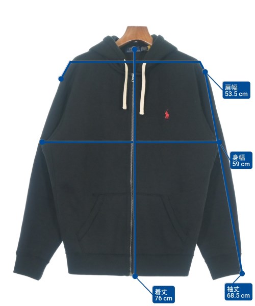 Polo Ralph Lauren（ポロラルフローレン）パーカー 黒 サイズ:XL メンズ/2200670419050