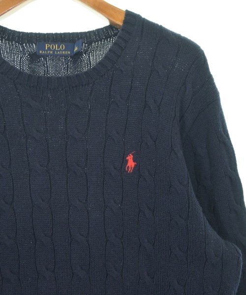 Polo Ralph Lauren（ポロラルフローレン）ニット・セーター 紺 サイズ:L メンズ/2200670547043