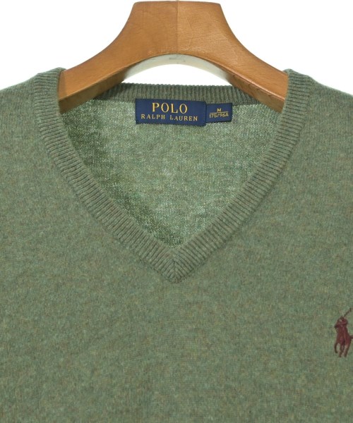 Polo Ralph Lauren（ポロラルフローレン）ニット・セーター カーキ サイズ:M メンズ/2200668075114