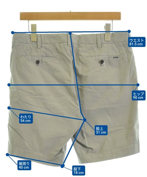 Polo Ralph Lauren（ポロラルフローレン）ショートパンツ グレー サイズ:32(L位) メンズ/2200665658068