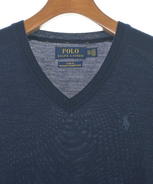 Polo Ralph Lauren（ポロラルフローレン）ニット・セーター 紺 サイズ:XS メンズ/2200669435108