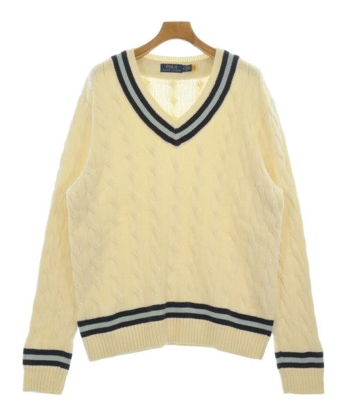 Polo Ralph Lauren(ポロラルフローレン)ニット・セーター 白 サイズ:L/2200672338021