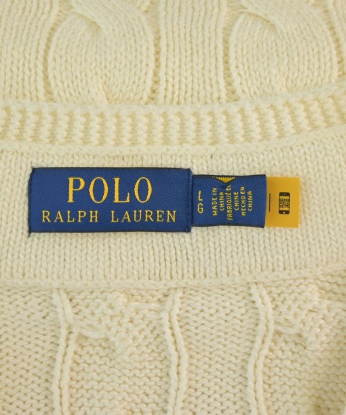 Polo Ralph Lauren（ポロラルフローレン）ニット・セーター 白 サイズ:L メンズ/2200672338021