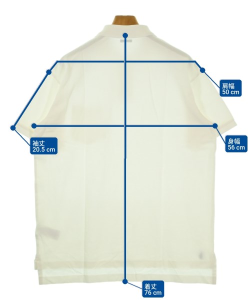 Polo Ralph Lauren（ポロラルフローレン）ポロシャツ 白 サイズ:S メンズ/2200726770128