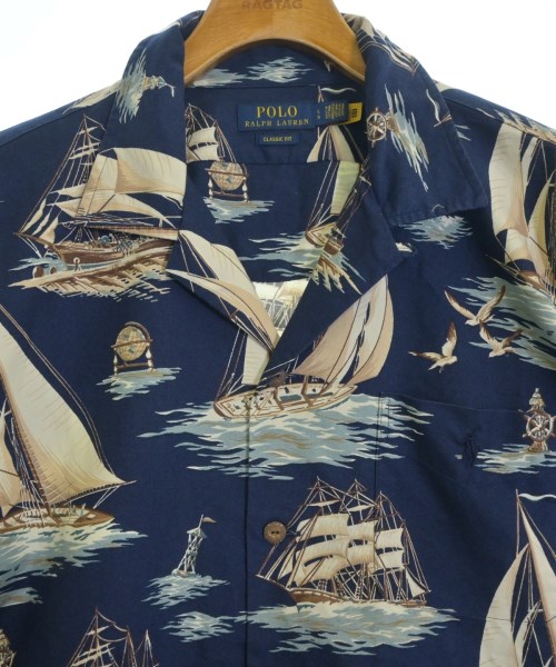 Polo Ralph Lauren（ポロラルフローレン）カジュアルシャツ 紺 サイズ:L メンズ/2200732550097