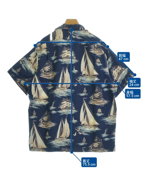 Polo Ralph Lauren（ポロラルフローレン）カジュアルシャツ 紺 サイズ:L メンズ/2200732550097