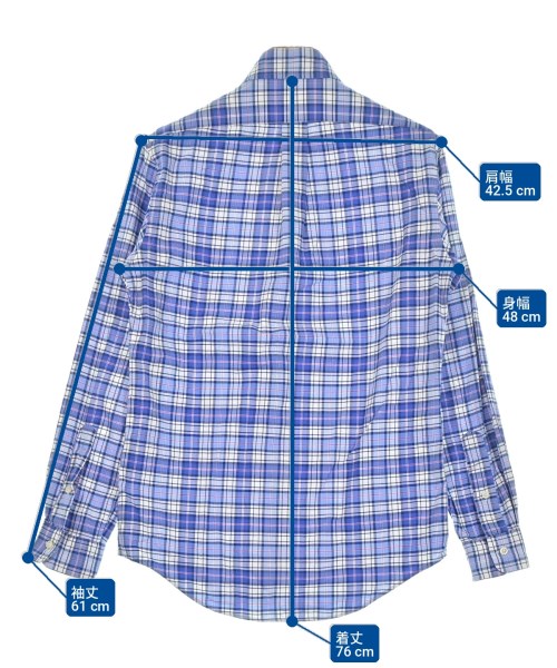 Polo Ralph Lauren（ポロラルフローレン）カジュアルシャツ 青 サイズ:XS メンズ/2200732658045