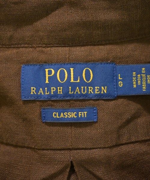 Polo Ralph Lauren（ポロラルフローレン）カジュアルシャツ 茶 サイズ:L メンズ/2200732081041