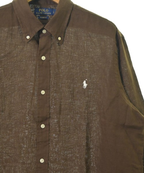 Polo Ralph Lauren（ポロラルフローレン）カジュアルシャツ 茶 サイズ:L メンズ/2200732081041