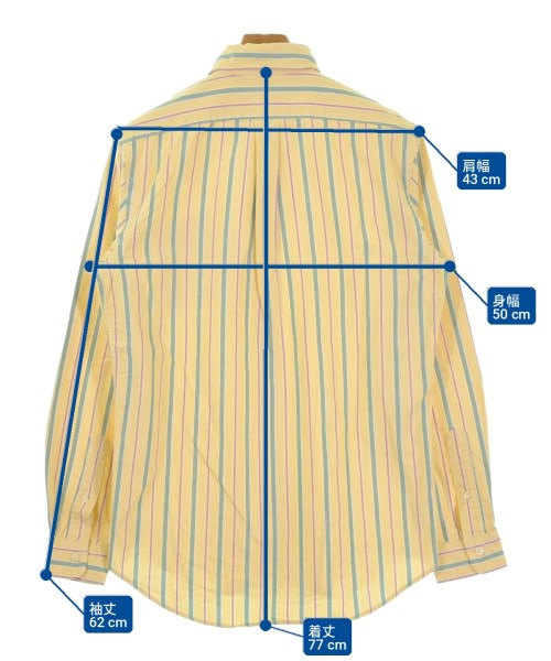 Polo Ralph Lauren（ポロラルフローレン）カジュアルシャツ 黄 サイズ:S メンズ/2200726893087