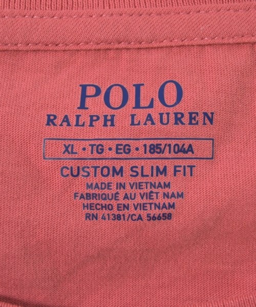 Polo Ralph Lauren（ポロラルフローレン）Tシャツ・カットソー ピンク サイズ:XL メンズ/2200734781161