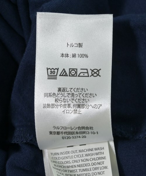 Polo Ralph Lauren（ポロラルフローレン）Tシャツ・カットソー 紺 サイズ:-(XS位) メンズ/2200735917101