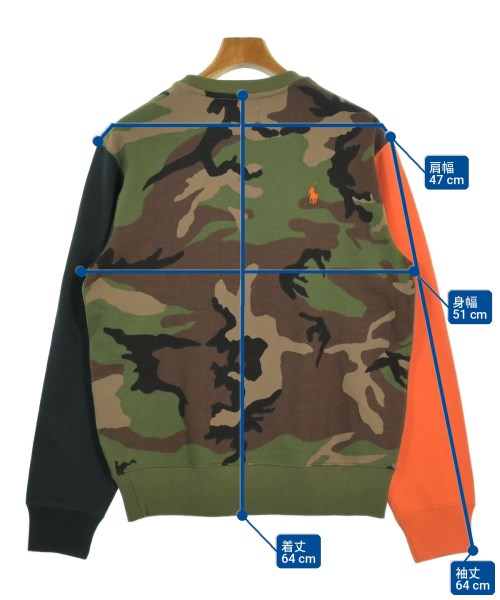 Polo Ralph Lauren（ポロラルフローレン）スウェット カーキ サイズ:S メンズ/2200721381091
