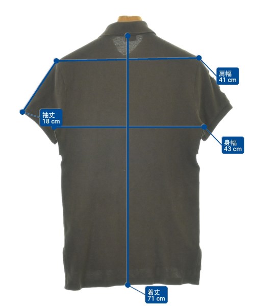 Polo Ralph Lauren（ポロラルフローレン）ポロシャツ 茶 サイズ:XS メンズ/2200721814209