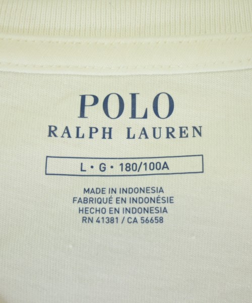 Polo Ralph Lauren（ポロラルフローレン）Tシャツ・カットソー 白 サイズ:L メンズ/2200722535134