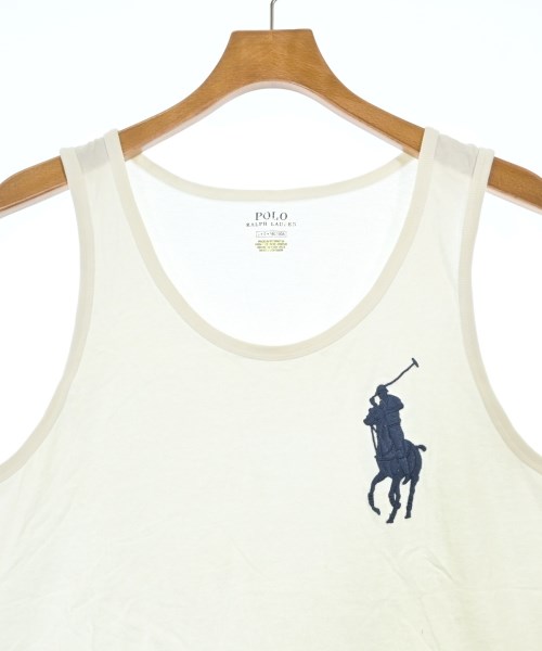 Polo Ralph Lauren（ポロラルフローレン）タンクトップ 白 サイズ:L メンズ/2200723223191