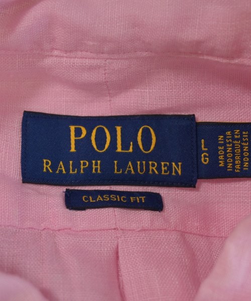 Polo Ralph Lauren（ポロラルフローレン）カジュアルシャツ ピンク サイズ:L メンズ/2200720018028