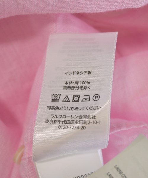 Polo Ralph Lauren（ポロラルフローレン）カジュアルシャツ ピンク サイズ:L メンズ/2200720018028