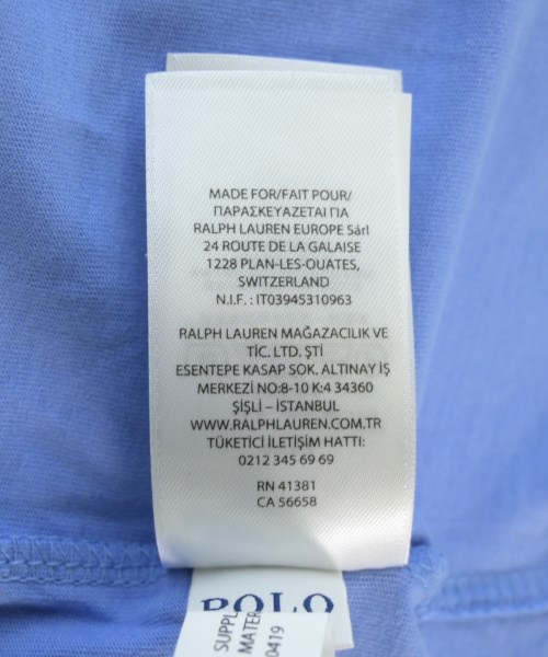 Polo Ralph Lauren（ポロラルフローレン）Tシャツ・カットソー 青 サイズ:XL メンズ/2200721725031