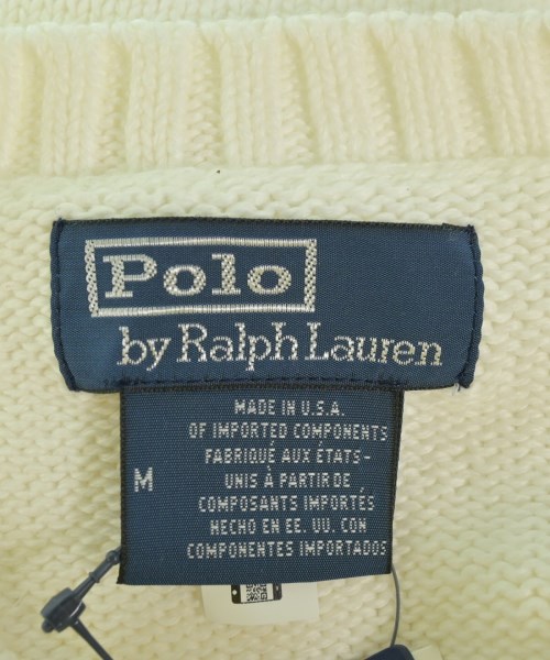 Polo Ralph Lauren（ポロラルフローレン）ニット・セーター 白 サイズ:M メンズ/2200722458020