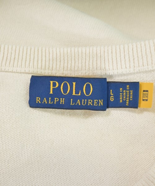Polo Ralph Lauren（ポロラルフローレン）ニット・セーター 白 サイズ:L メンズ/2200724447022