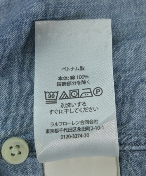 Polo Ralph Lauren（ポロラルフローレン）カジュアルシャツ 青 サイズ:M メンズ/2200724447046