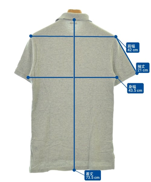 Polo Ralph Lauren（ポロラルフローレン）ポロシャツ グレー サイズ:S メンズ/2200724677054