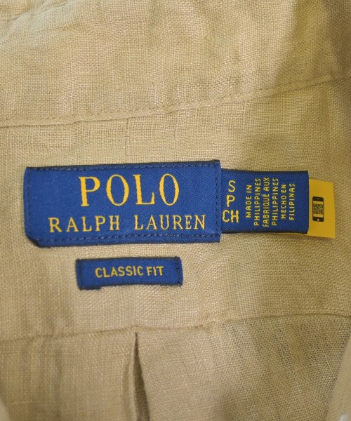 Polo Ralph Lauren（ポロラルフローレン）カジュアルシャツ ベージュ サイズ:S メンズ/2200721974262