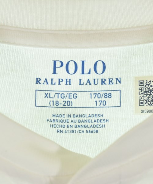 Polo Ralph Lauren（ポロラルフローレン）Tシャツ・カットソー 白 サイズ:XL メンズ/2200721230047