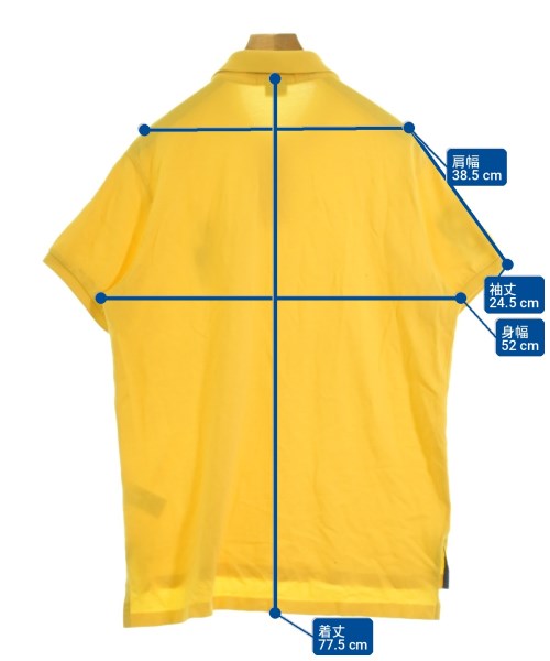 Polo Ralph Lauren（ポロラルフローレン）ポロシャツ 黄 サイズ:L メンズ/2200727637055