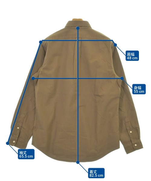 Polo Ralph Lauren（ポロラルフローレン）カジュアルシャツ 茶 サイズ:L メンズ/2200722918029