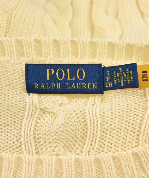 Polo Ralph Lauren（ポロラルフローレン）ニット・セーター 白 サイズ:S メンズ/2200682794053