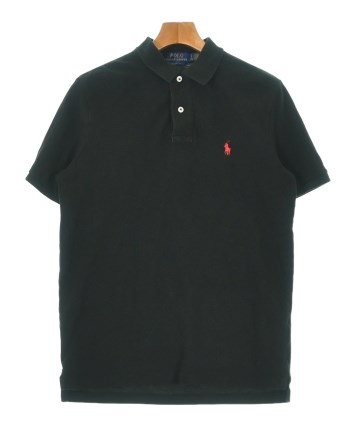 POLO RALPH LAUREN ブラックポロシャツ Polo Ralph Lauren（ポロラルフローレン）ポロシャツ 黒 サイズ:S