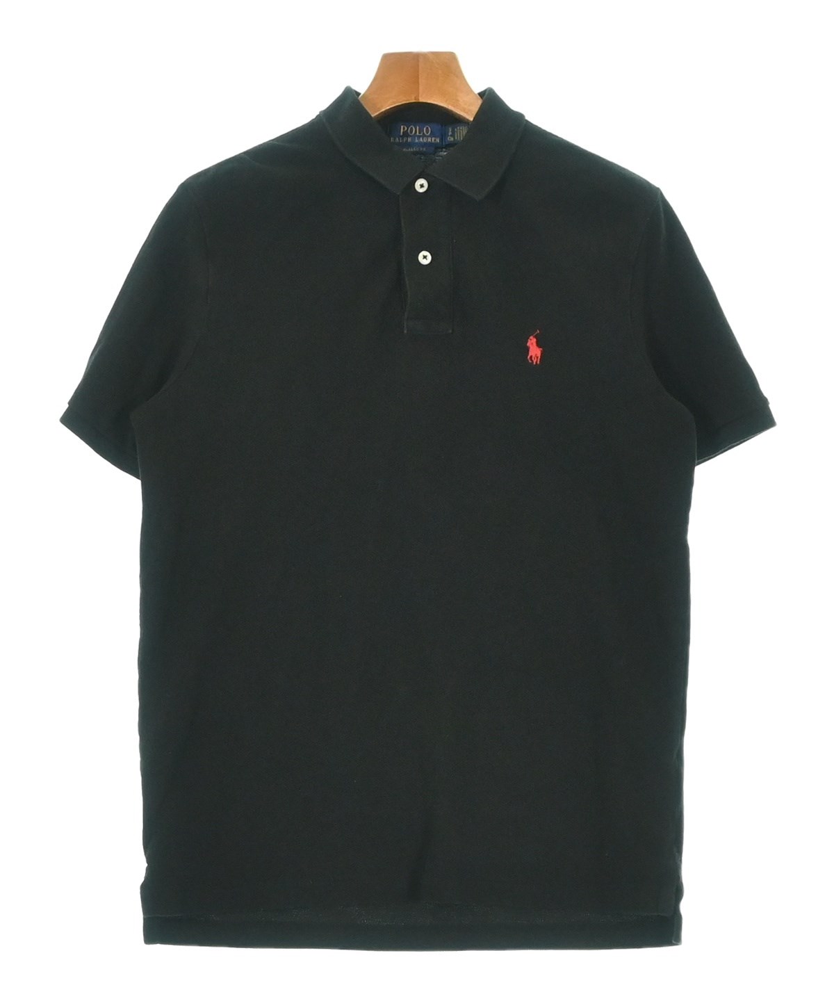希少サイズarchive SWAG RALPH LAUREN 黒　ポロシャツ S Polo Ralph Lauren（ポロラルフローレン）ポロシャツ 黒 サイズ:S