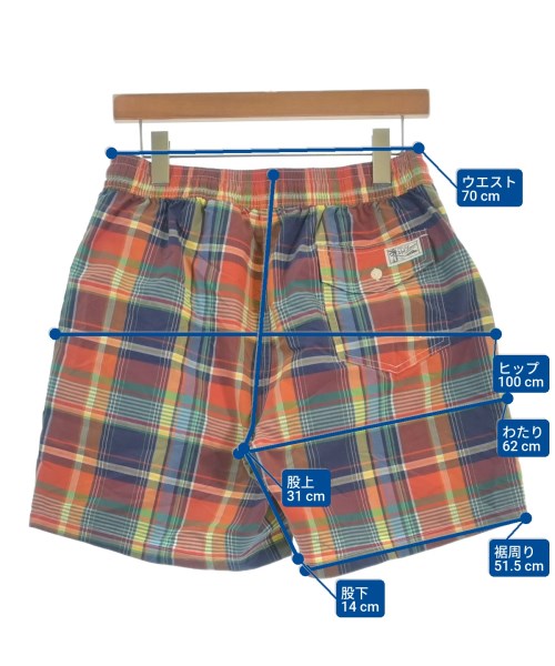 Polo Ralph Lauren（ポロラルフローレン）ショートパンツ オレンジ サイズ:M メンズ/2200682803014
