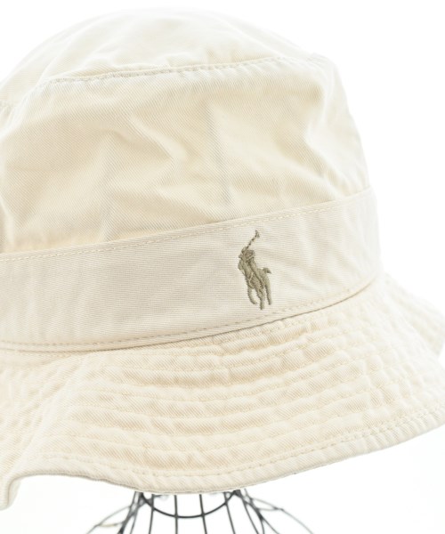 Polo Ralph Lauren（ポロラルフローレン）ハット 白 サイズ:M メンズ/2200683321036